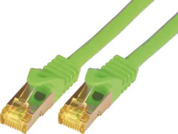 Kabllo rrjeti Mcab, 2 x RJ-45, 0.25 m, e gjelbër