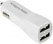 Karikues për makinë Kruger&Matz, 2 x USB, 2.1A