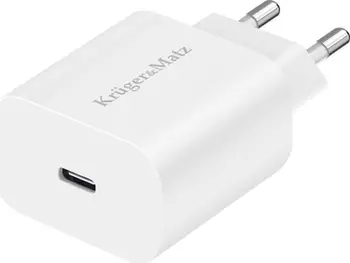 Karikues rrjeti Kruger&amp;Matz KM0850, 1x USB C, 18W, i bardhë