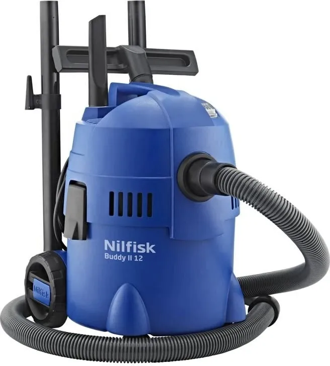 Fshesë me korrent Nilfisk, 250W, e zezë/kaltër - 2