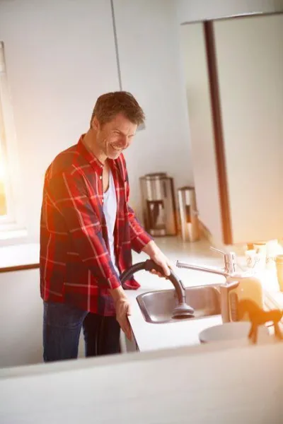 Fshesë elektrike Nilfisk Multi II 30 T, 1400 W, 30 l, e kaltër - 2