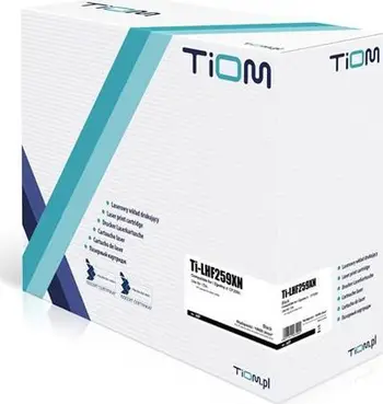Toner zëvendësues Tiom 59X Ti LHF259XN, ngjyrë e zezë