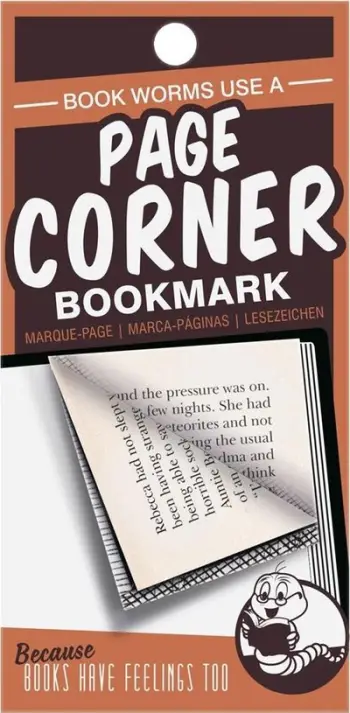 Shënues faqe IF Page Corner Worms, i vogël, me ngjyra të ndryshme
