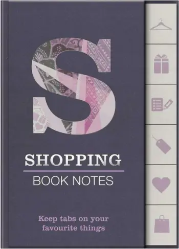 Broshurë me shënime ngjitëse për shopping IF Book A4