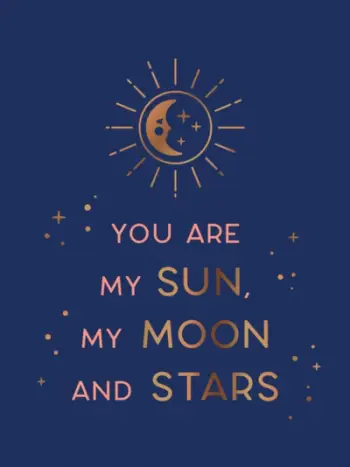 You Are My Sun My Moon & Stars - Summersdale Publishers