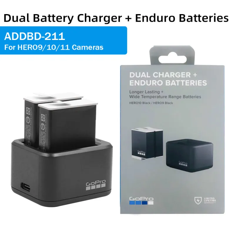 GoPro Dual-Battery Charger Enduro - 2
