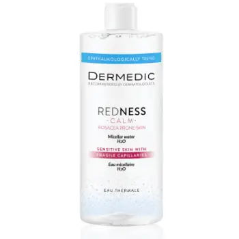 Ujë micelar për lëkurë sensitive Dermedic REDNESS CALM, 500ml