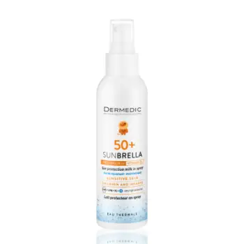 Sprej mbrojtës për fëmijë Dermedic SUNBRELLA SPF50+, 150ml