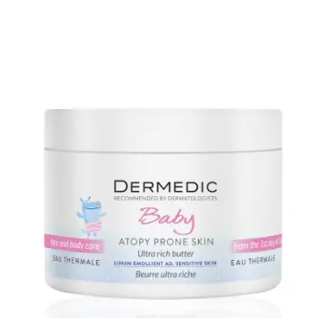 Gjalpë ushqyes për bebe dhe fëmijë Dermedic BABY LINUM EMOLLIENT, 225ml