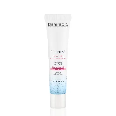 Krem nate anti rrudhë Dermedic REDNESS CALM, 40ml - 1