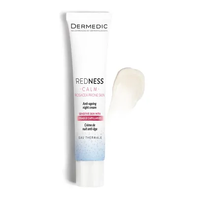 Krem nate anti rrudhë Dermedic REDNESS CALM, 40ml - 2