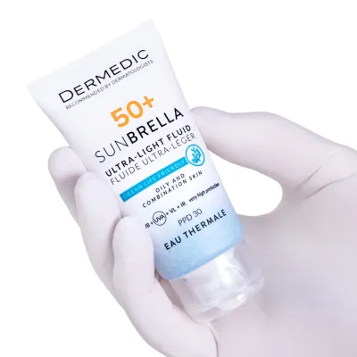 Krem fluid Dermedic SUNBRELLA SPF50+, 40ml - 2