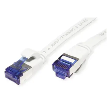 Kabllo rrjeti Value 21.99.2165, CAT 6A F UTP, RJ45, 5m, e bardhë