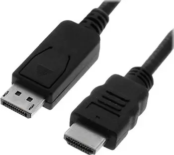 Kabllo DisplayPort në HDMI Value, 1m, e zezë