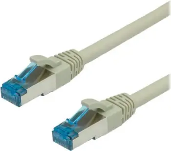 Kabllo patchcord Value Cat6a, S/FTP, LSZH, 15m, e hirtë