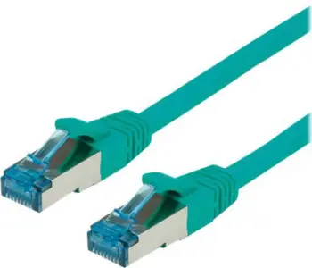 Kabllo Value Patchcord, Cat6a, S/FTP, LSZH, 1m, e gjelbër