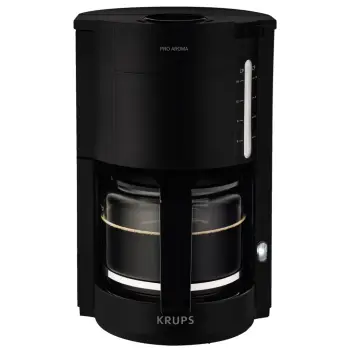 Aparat kafeje drip Krups F30908, 1.25L, 1150W, e zezë