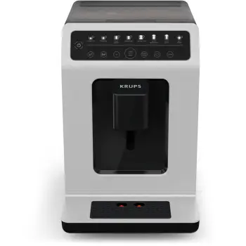Aparat kafeje Krups Evidence ECO-Design EA897A, 2.3L, mulli i integrum, 1450W, zi/gri