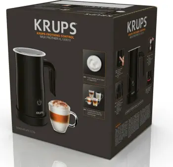 Shkumëzues qumështi Krups XL1008, 500W, i zi