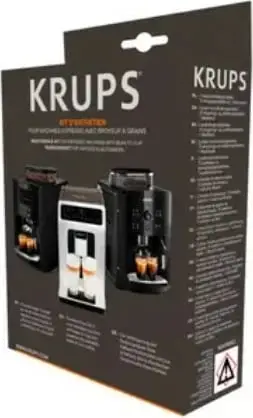 Set mirëmbajtjeje Krups XS530010, për makina kafeje me mulli, multifunksional