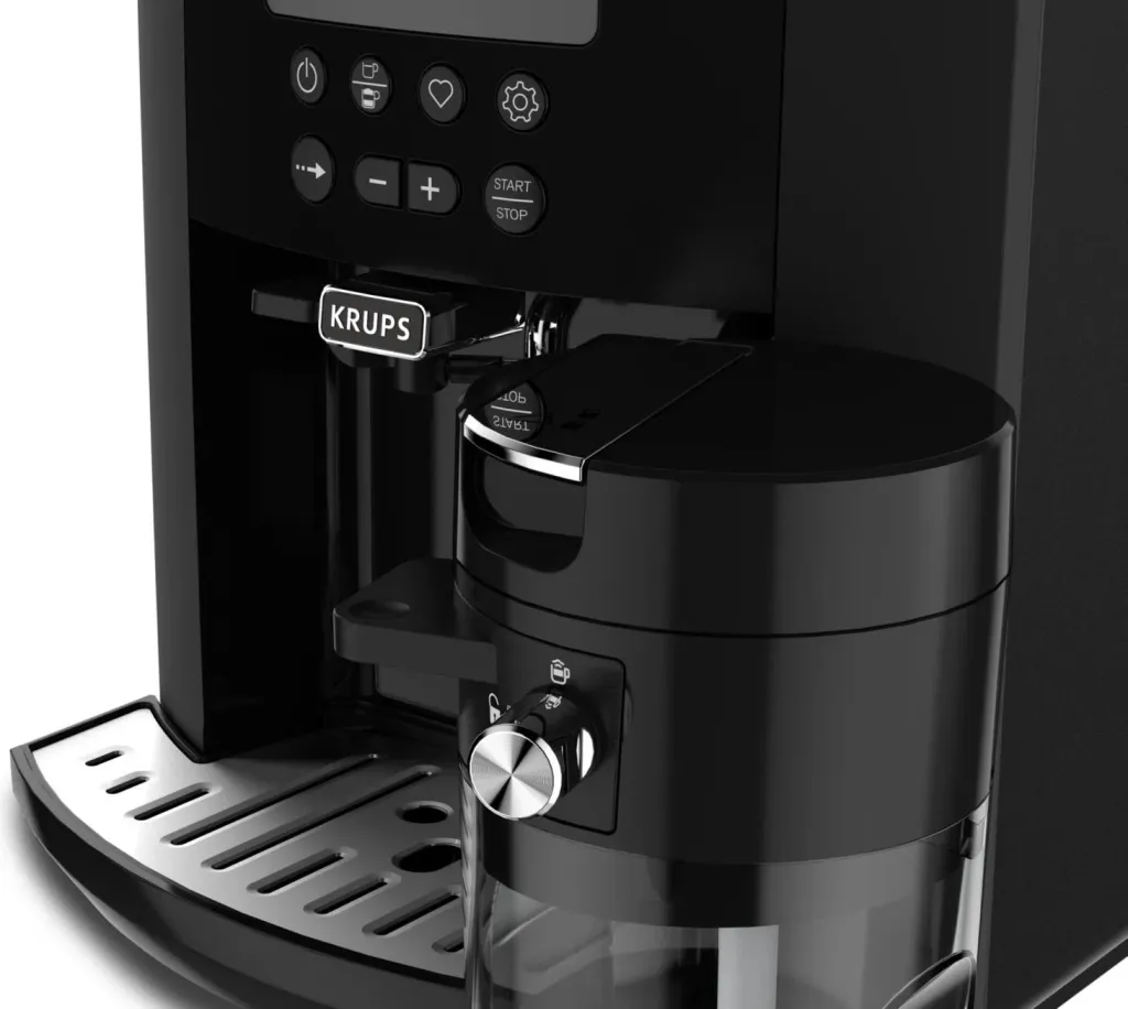 Makinë kafeje Krups EA819N Arabica Latte, e zezë - 8