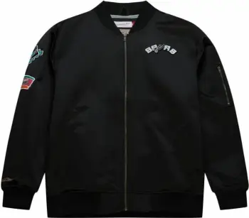 Jakne për meshkuj Mitchell & Ness, të zeza