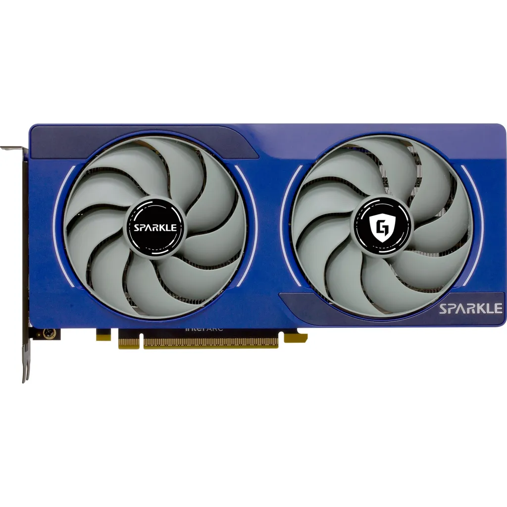 Kartelë grafike Sparkle B570 10GB Intel Arc Guardian OC GDDR6, e kaltër - 1