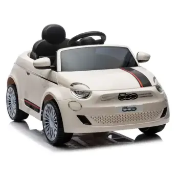 Veturë për fëmije Fiat12V, bardhë