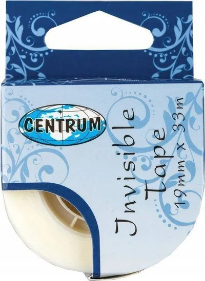 Shirit ngjitës Centrum 80254, 19mm x 33m, mat, transparent - 1