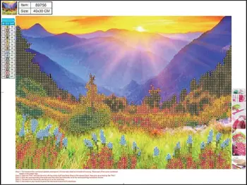 Set mozaik diamant Centrum 5D, 30x40cm, motiv male, modeli 89756