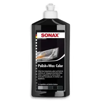 SONAX Polir&wax me Ngjyrë të Zezë 250ml