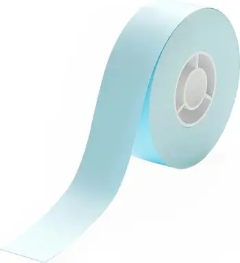 Letra ngjitëse termike Niimbot T15-7.5, për printer, Blu