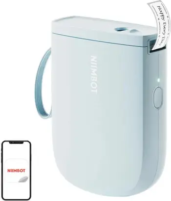 Printer etiketa portabil Niimbot D11H, Bluetooth, 12 mm, kaltër