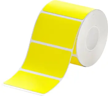Etiketa printeri Niimbot T50*30-230dualYellow, 50x30mm, 230 copë, e verdhë