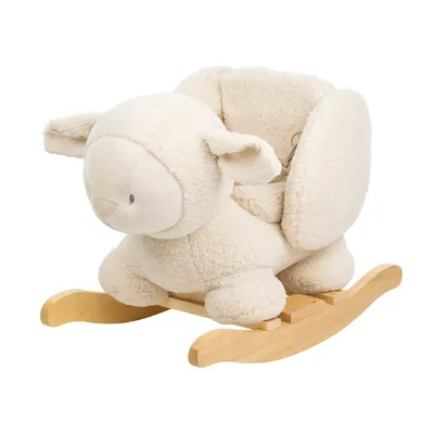 Karrige luhatëse Nattou Sheep Teddy, kremtë - 1