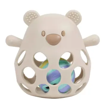 Loder me zhurme Rattle Silikoni me top - Clay