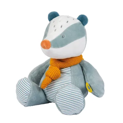 Lodër e butë Nattou Felix, 32cm, e kaltër - 1