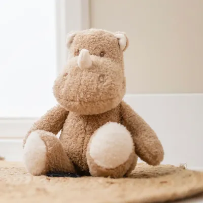 Loder përkëdhelëse Rhino TEDDY- 30 cm - Teddy Caramel - 2