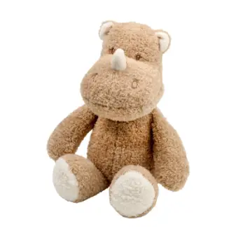 Loder përkëdhelëse Rhino TEDDY- 30 cm - Teddy Caramel