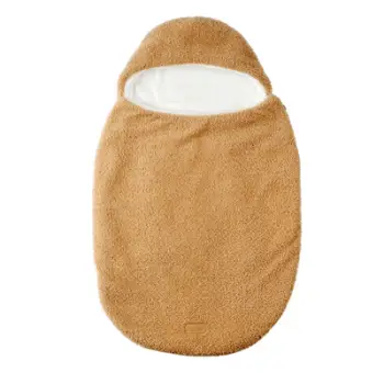 Footmuff Teddy Brown 70 cm 0-6 muaj