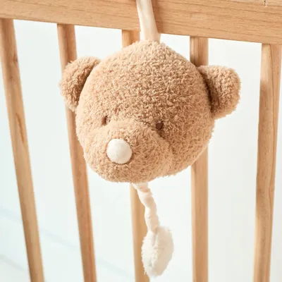Loder me muzik Bear TEDDY - 16 cm - Teddy Caramel - 2