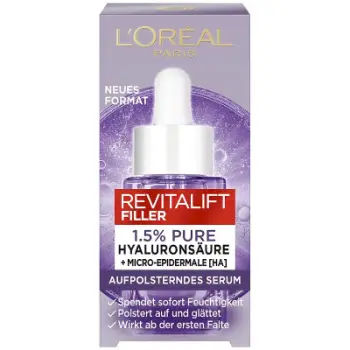 Serum për fytyrë L'Oréal Paris Revitalift Filler Anti-Wrinkle, 15 ml