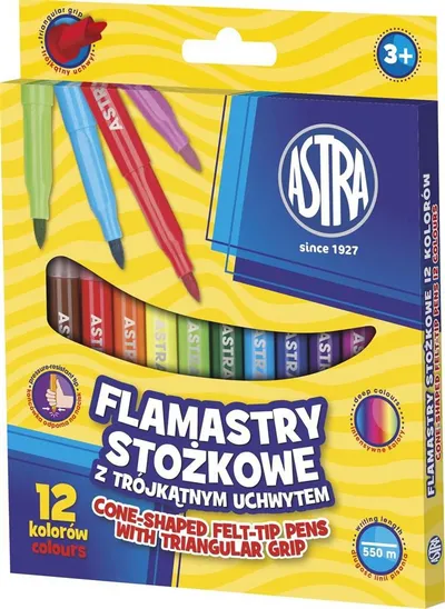 Stilolapsa Astra, 12 ngjyra konike (202177) - 1