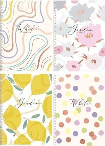 Fletore me spirale Astra Mes Petites, B5, 80 fletë, me katrorë