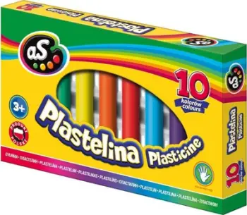 Plastelinë Astra, 10 ngjyra