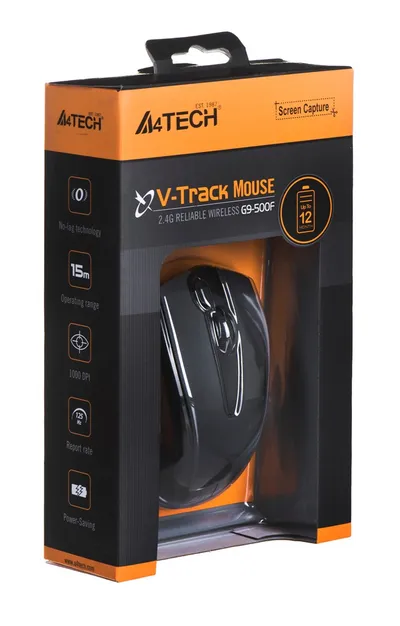 Maus A4tech G9-500F, Wireless, V-Track, 1000 DPI, i zi - 4