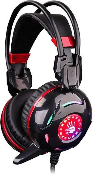 Kufje A4Tech Bloody G300 Gaming, të zeza/të kuqe