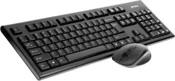 Set tastierë dhe maus A4Tech 41220 V-Track, 2.4G, 1000 DPI, i zi