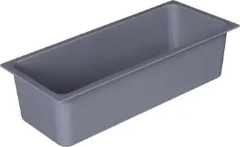 Insert lavamani PYRAMIS, poliuretan, 111x111x111 mm, bardhë