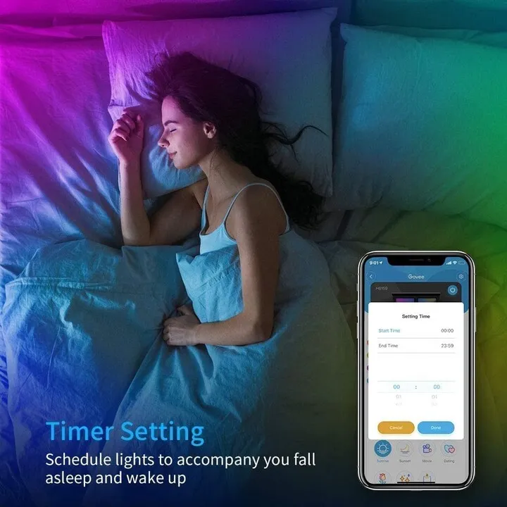 Sihirit Govee WiFi Smart LED RGB, 10m - 7